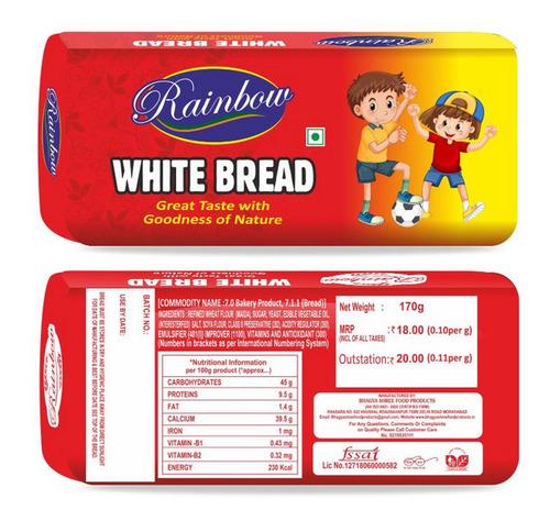 Rainbow White Bread
