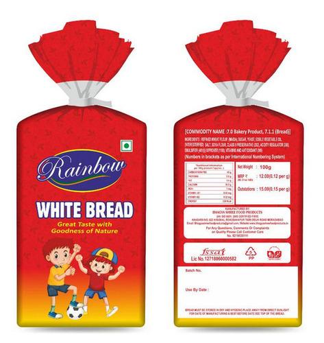 Rainbow White Bread