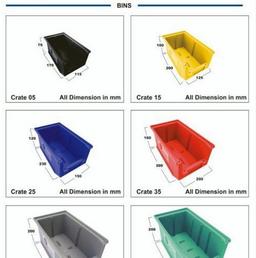 Plastic Storage Bins