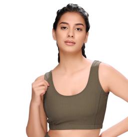 Ribbed Sports Crop Top STY-30-A
