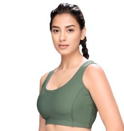 Ribbed Sports Crop Top STY-30-A