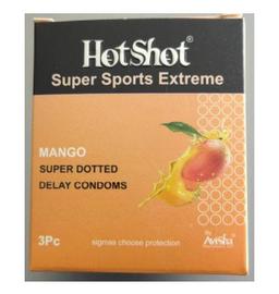 Super Dotted Mango Flavour Condom