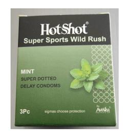 Super Dotted Mint Flavour Condom