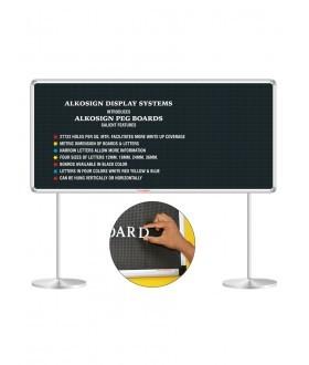 Alkosign Display Peg Boards & Pedestal Stand