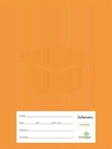 Achievers Jumbo (A5) Size Brown Title Cover Notebook