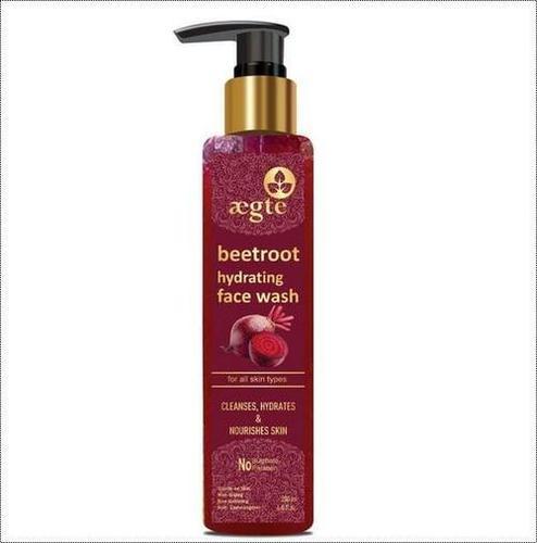  Aegte Beetroot Hydrating Face Wash with Raw Honey and Aloe Vera 200ml