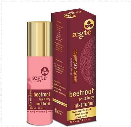  Aegte Beetroot Face & Body Mist Toner with Moisture Rentention 100ml