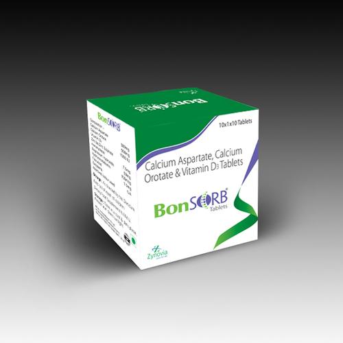 Bonsorb (Calcium Orotate, Calcium Aspartate, Vitamin D3, Hydroxocobalamine Tablets)