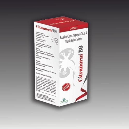 Citranoram-B6-Potassium Citrate- Magnesium Citrate & Vitamin B6 Oral Solution