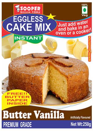 Eggless Cake Mix Butter Vanilla 250g