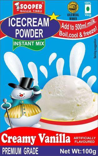 Ice Cream Mix Powder Creamy Vanilla Flavour