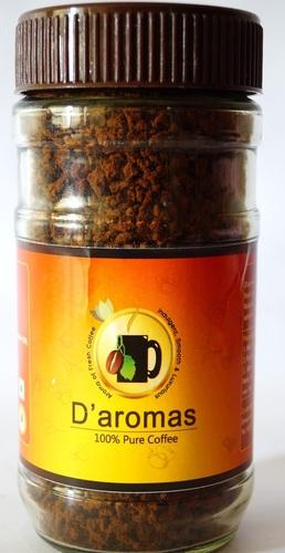 D'aromas 100% Pure Coffee 100gm