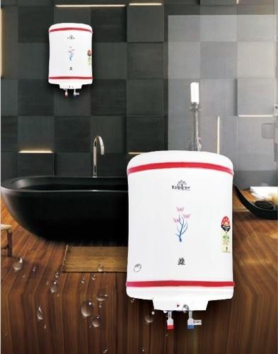 Garnet Conventional Cylindrical Shaped Water Heater With Metal 