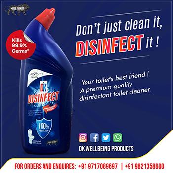 DK DISINFECT TOILET CLEANER