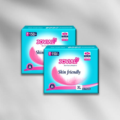Skin Friendly XL Sanitary Napkin 20P