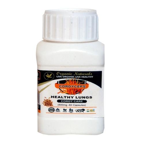 HEALTHY LUNGS, CORDYCEPS 500 MG TABLETS