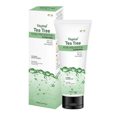 Tea Tree Face Wash For Acne Prevention - Vegetal