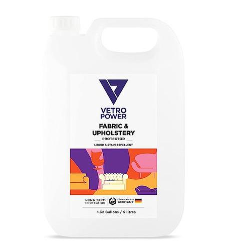 Vetro Power Nano-Tech Non-Toxic Fabric & Upholstery Protector 5 Litre