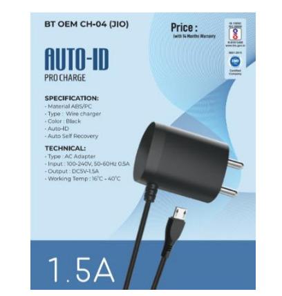 Auto ID Pro Charge 1.5A