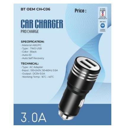 Car Charger 3.0A