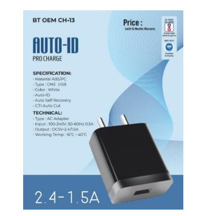 Auto ID Pro Charge 2.4 - 1.5A