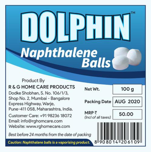 Dolphin Naphthalene Balls 100gm