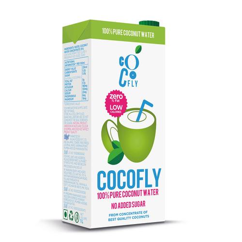 COCOFLY 1L Tetra Pack Coconut Water