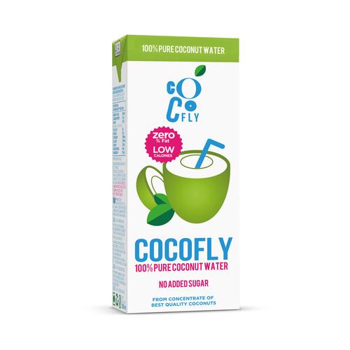 COCOFLY 200 ML Tetra Pack Coconut Water