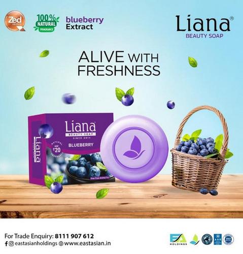 Blueberry Extract Liana International Beauty Soap
