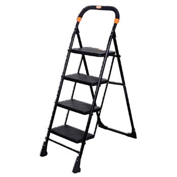 POLLUX Heavy Duty 4 Step Steel Ladder