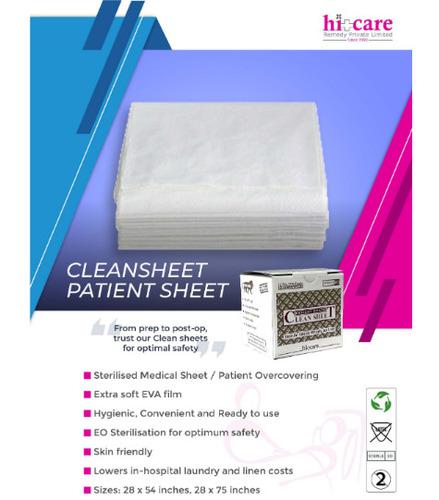 Clean Sheet Patient Sheet