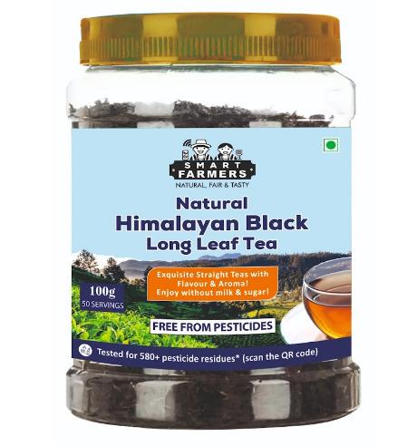 PESTICIDE FREE NATURAL HIMALAYAN  BLACK LONG LEAF TEA